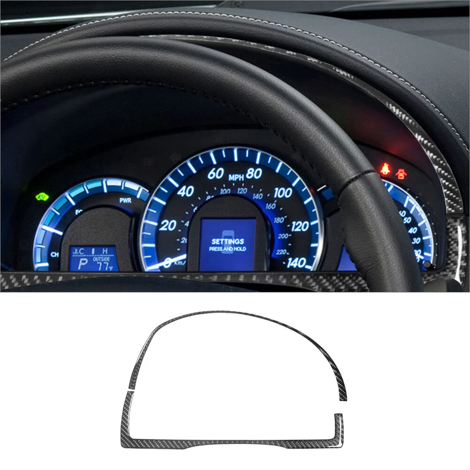 88Pcs Carbon Fiber Full Interior Kit Cover Trim For Toyota Camry 2012-2014 - image 2 of 4