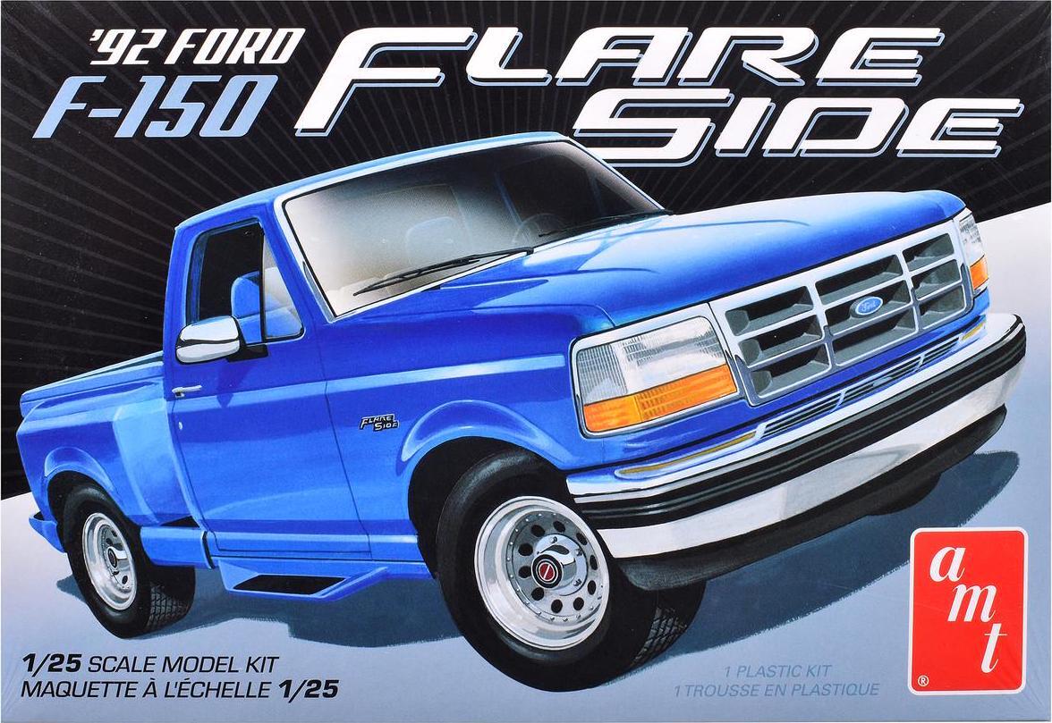 1992 Ford F-150 Flare Side Pickup Truck 1/25 Scale Skill 2