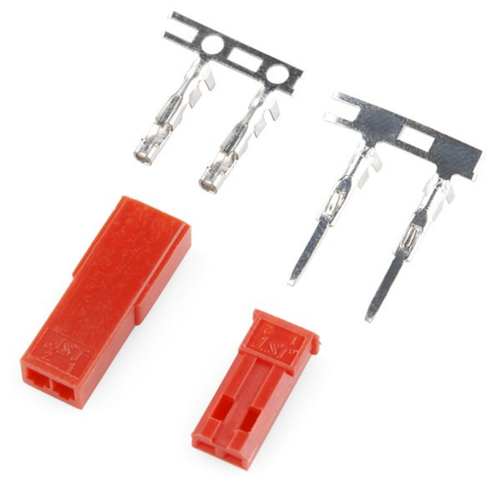 10 Paar JST 2Pin Stecker Buchse Male Female 7,4v Lipo Akku Krimpen Crimp Set Bec - Picture 10 of 17