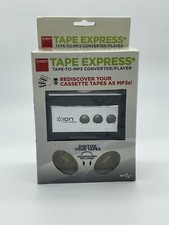 ION Tape Express - Cassette Player and Tape-to-Digital Converter - Tested