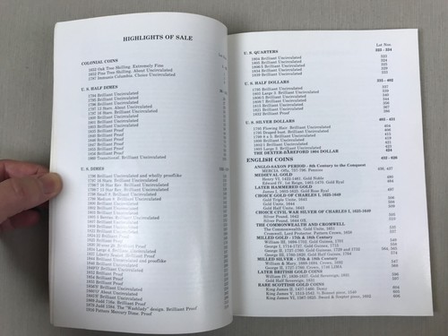 Stack's 1978 1981 Auctions, HAROLD BAREFORD COLLECTION, Gold, Silver, Eng. Coins - Picture 7 of 18