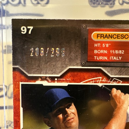 2021 Francesco Molinari Skybox SILVER DOTS 208/299 #97 (hc231357) - Picture 2 of 3
