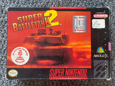 Super Battletank 2 SNES / Super Nintendo / Super Famicom. NTSC, komplett, selten