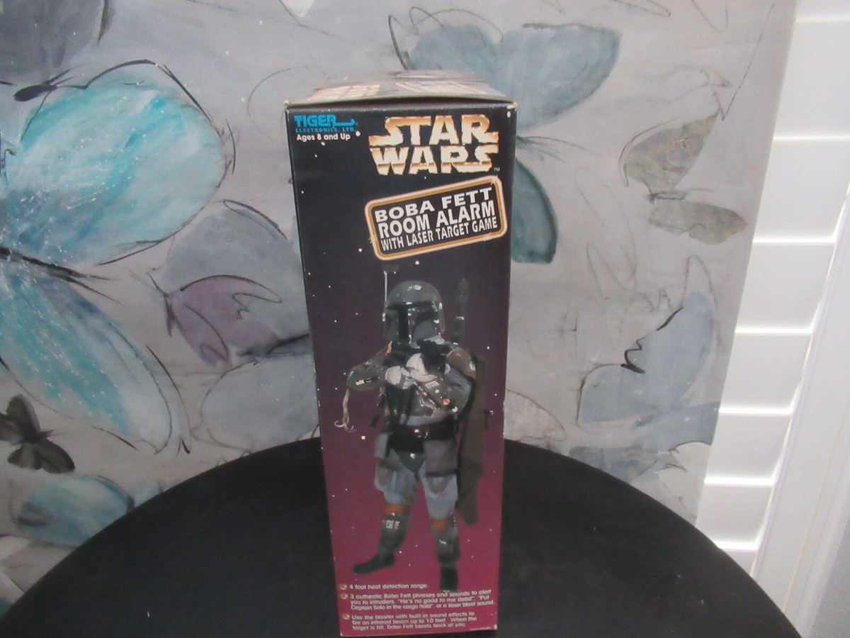 1998 Tiger Electronics Star Wars Boba Fett Room Alarm Laser
