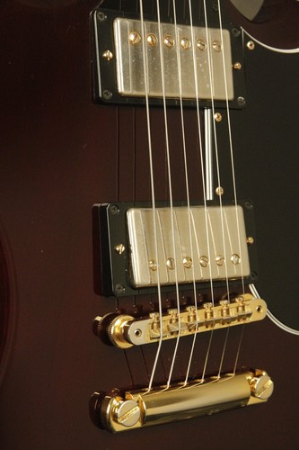 2022 Gibson '61 reissue SG Standard Limited Run w/GOLD hardware Aged Cherry - Picture 5 of 24