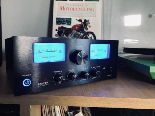 Delta Stereo Receiver mit Schallplattenspieler Eingang/Bluetooth Phono VORVERSTÄRKER DBP300 2-Kanal  - Bild 1 von 11