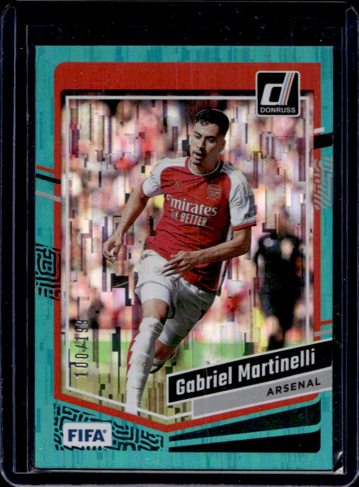 2023 Donruss Gabriel Martinelli Teal #100/199 #71
