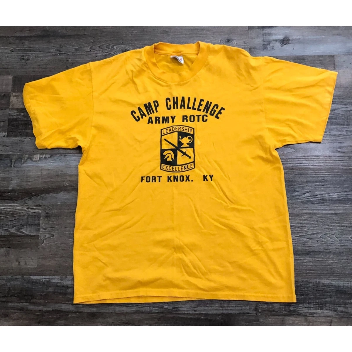 Yellow army hotsell shirt
