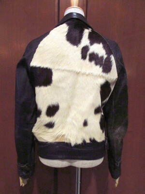 Vintage 30S The Texan By Sport Togs Harako Leather Jacket Black