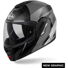 Modular Motorcycle Helmet Airoh Rev-19 Leaden Black Anthracite Helmet Helmet
