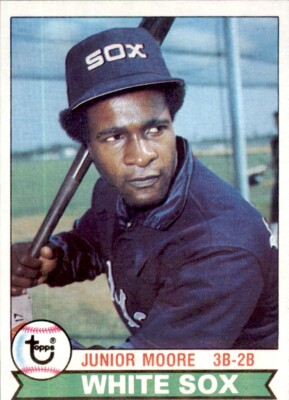 1979 Topps Junior Moore . Chicago White Sox #275
