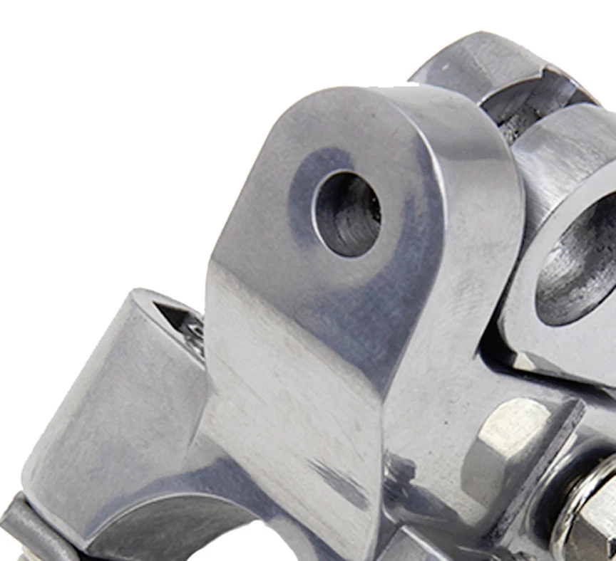 Palanca de mano de freno delantero estilo 1941-1943 para Harley Knuckle UL 45 y Servi-Car Foto 2 de 3