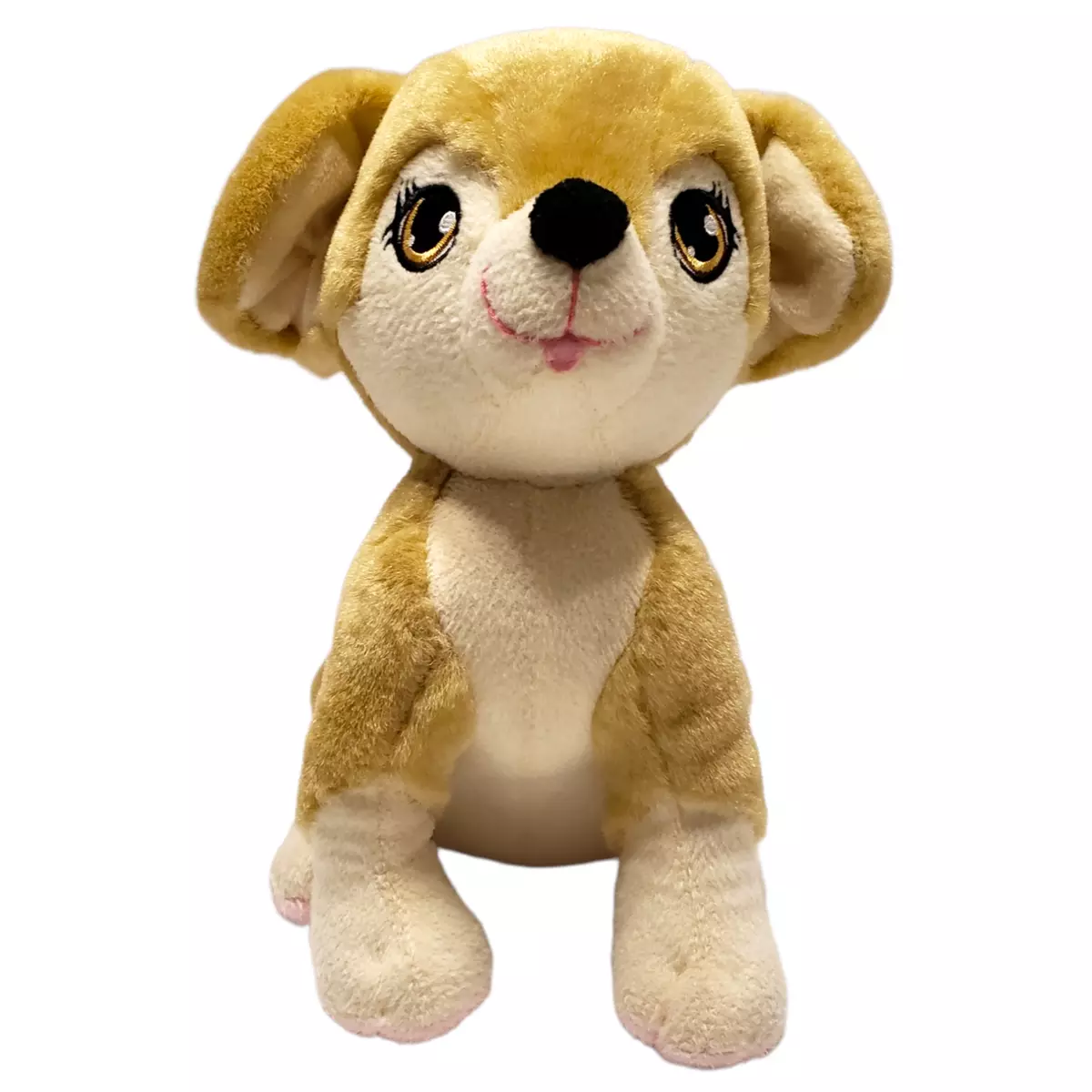 Barbie Tan Chihuahua Puppy Dog Lacey Plush Stuffed Animal Toy 10 Tall by  Mattel