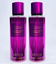 2 Victoria's Secret SULTRY BERRY BOURBON Fragrance Mist Body Spray Perfume 8.4oz