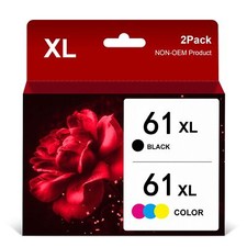 61XL 61 XL Ink Cartridge for HP ENVY 4500 4505 5530 5535 Deskjet 2540 2050 Print