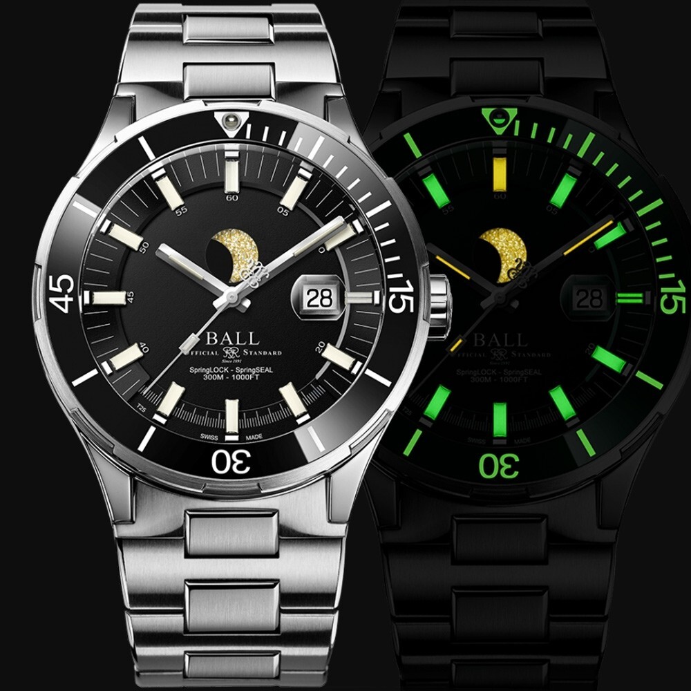 BALL ⌀43mm Roadmaster Challenger Moon phase Ceramic 1000 Limited