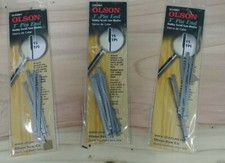 3 Packs Olson Scroll Saw Blades 3" Pin End 15 TPI General Purpose