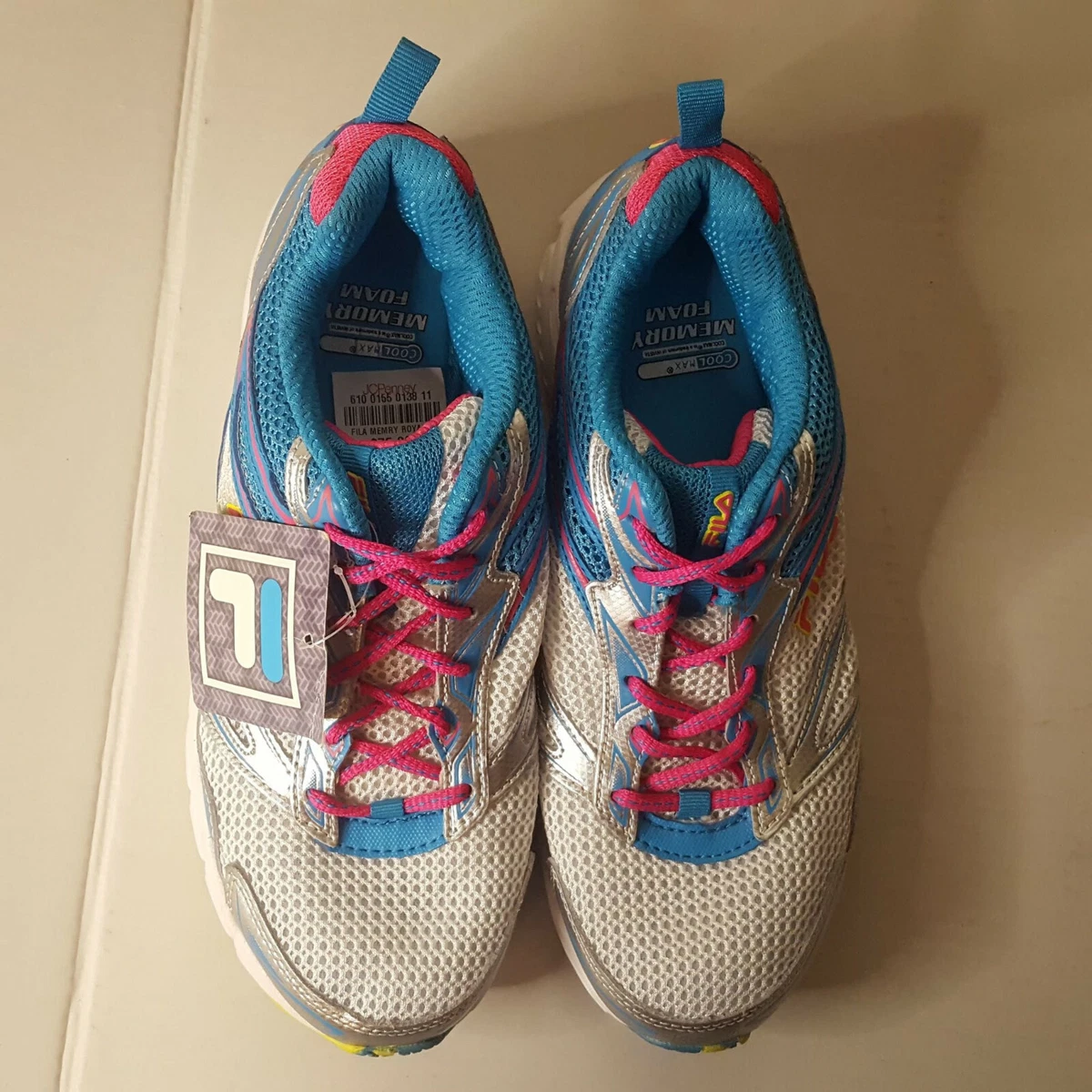 Fila coolmax hotsell memory foam shoes