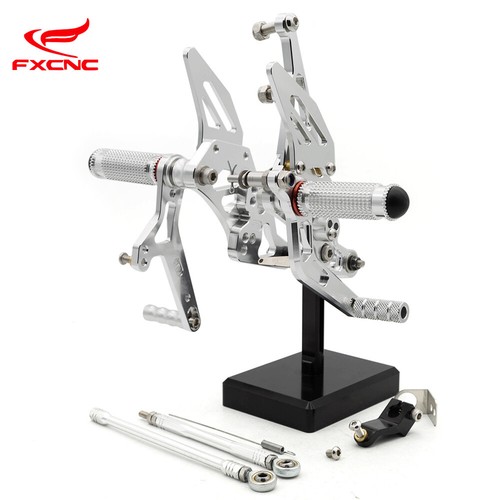 CNC Rearset Footrest Footpeg Pedal GP For Yamaha FZ1 2006 2007 2008 2009-2016 - Picture 4 of 10