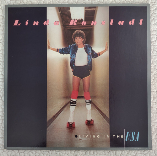 Linda Ronstadt Living in the USA gatefold vinyl record Asylum 6E-155 Tested - 第 1/11 張圖片
