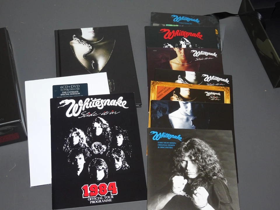 WHITESNAKE - SLIDE IT IN (ULTIMATE) / 6-CD & 1-DVD-BOX-SET 2019 (MINT-) - Bild 3 von 3
