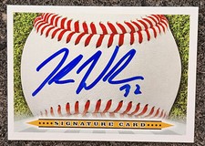 Jaden Woods Signed Signature Card Pittsburgh Pirates!