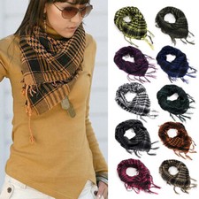 Shemagh Arab Keffiyeh Military Men's Shawl Wrap Scarf Scarves 38" x 38"