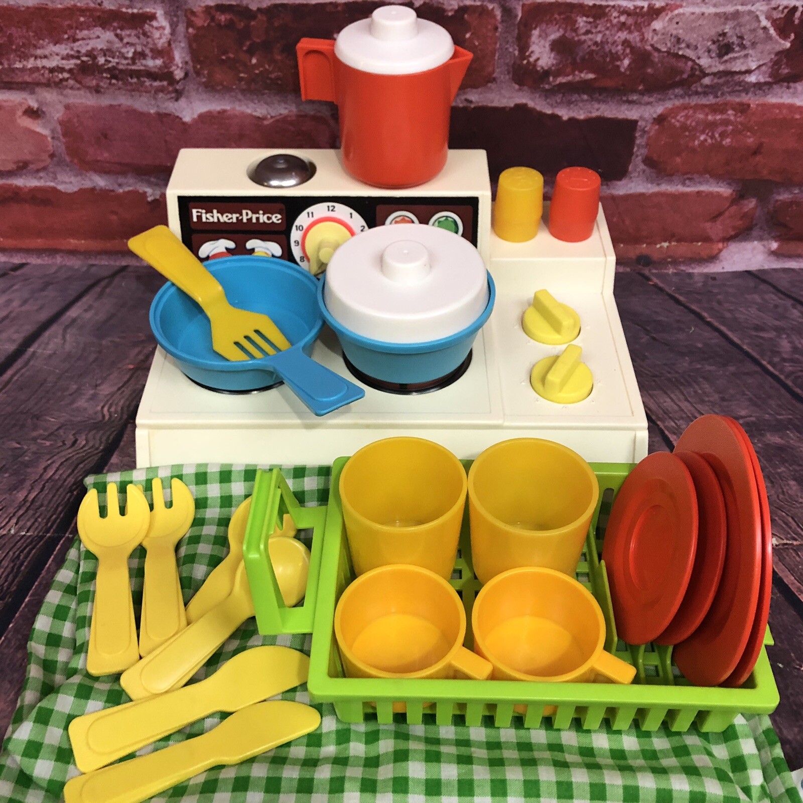 fisher price stove set