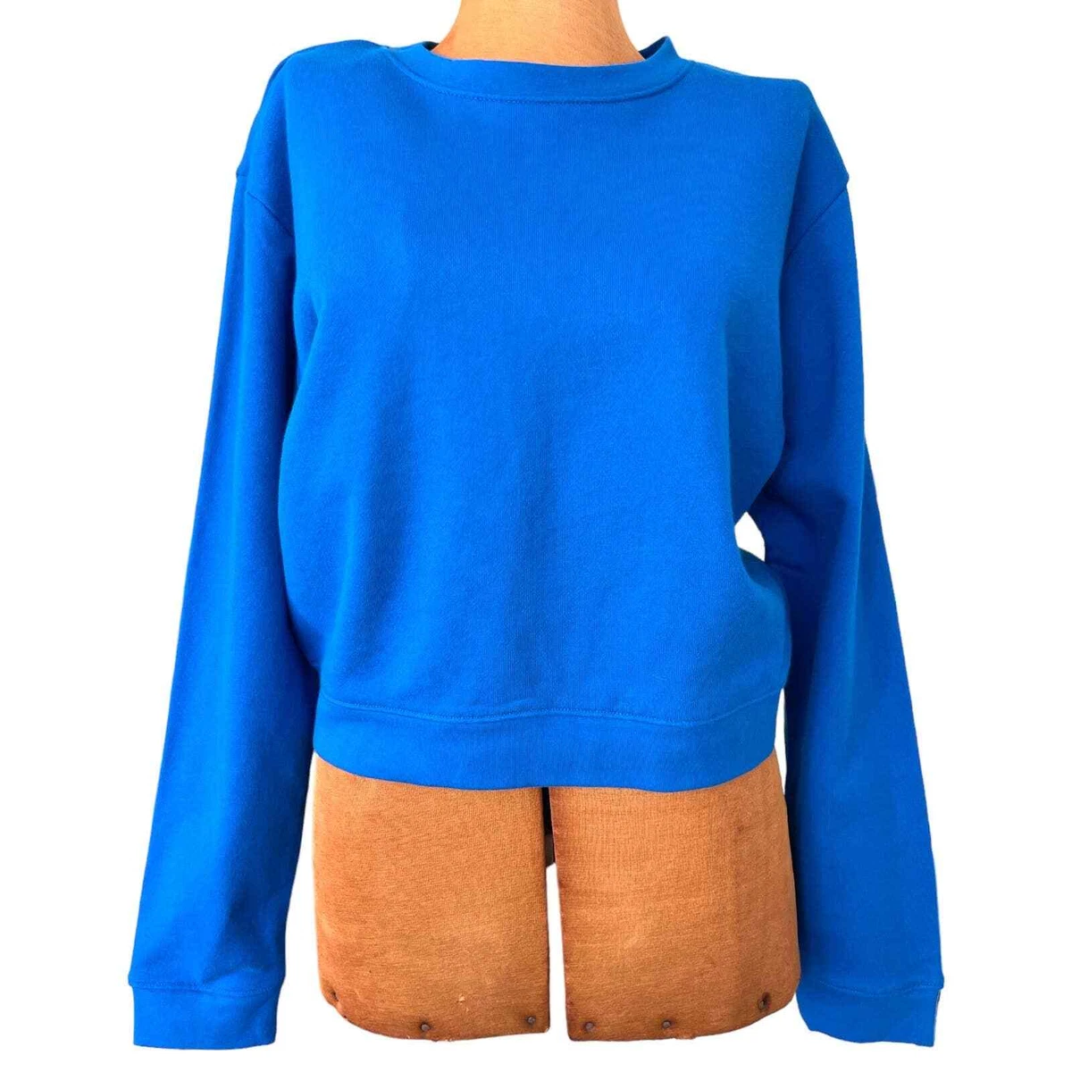 set active cropped crewneck