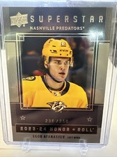 Egor Afanasyev 2023-24 Upper Deck Series 2 Hockey Superstar Honor Roll HR66 /250