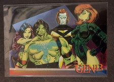 GEN13 Jim Lee Brandon Cho Chromium Promo Card #7 Wizard Magazine Series III 1993