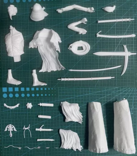Isshin Ashina Sekiro Shadows Die Due volte Non Dipinto Kit Modello GK Non Assemblato - Foto 7 di 7