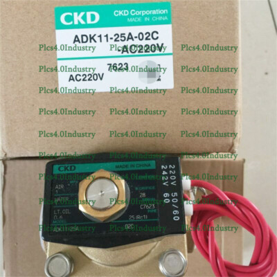Jual SELENOID VALVE CKD ADK 11-25A 1inchi AC 220V Made in Japan Jual SELENOID VALVE CKD ADK 11-25A 1inchi AC 220V Made in Japan