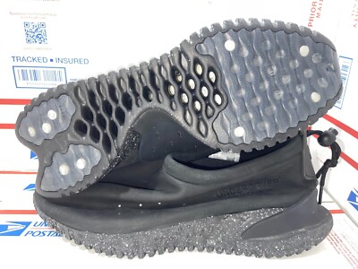 Nike Undercover x Moc Flow Triple Black White Sneakers DV5593-002 Men's Sz 11 US
