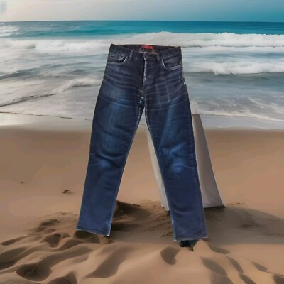 hugo boss jeans 30 32 herren dunkelblau gebraucht