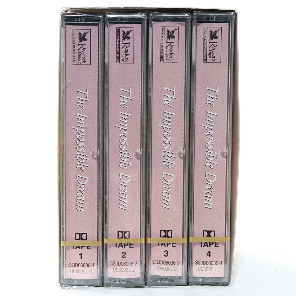 Reader's Digest: The impossible Dream, 4 Cassette Tape Box Set, 2009 NEW SEALED - Image 2 of 4