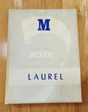 1954 Millbrook High School The Laurel Millbrook North Carolina Yearbook Annual