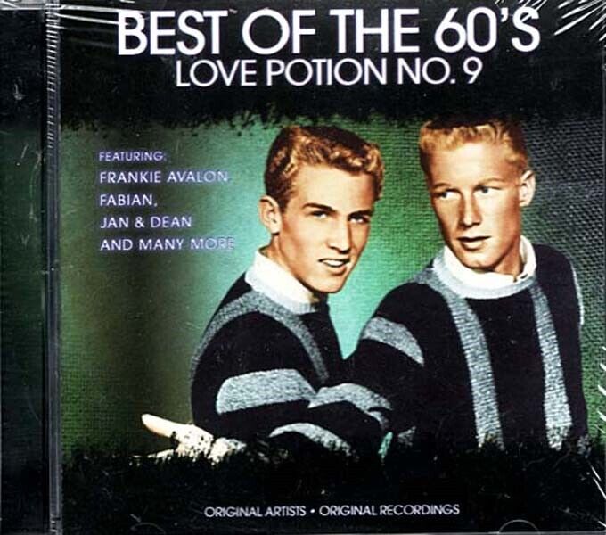 Best of the 60's - Love Potion No.9 ~ Frankie Avalon ~ Rock ~ CD ~ New
