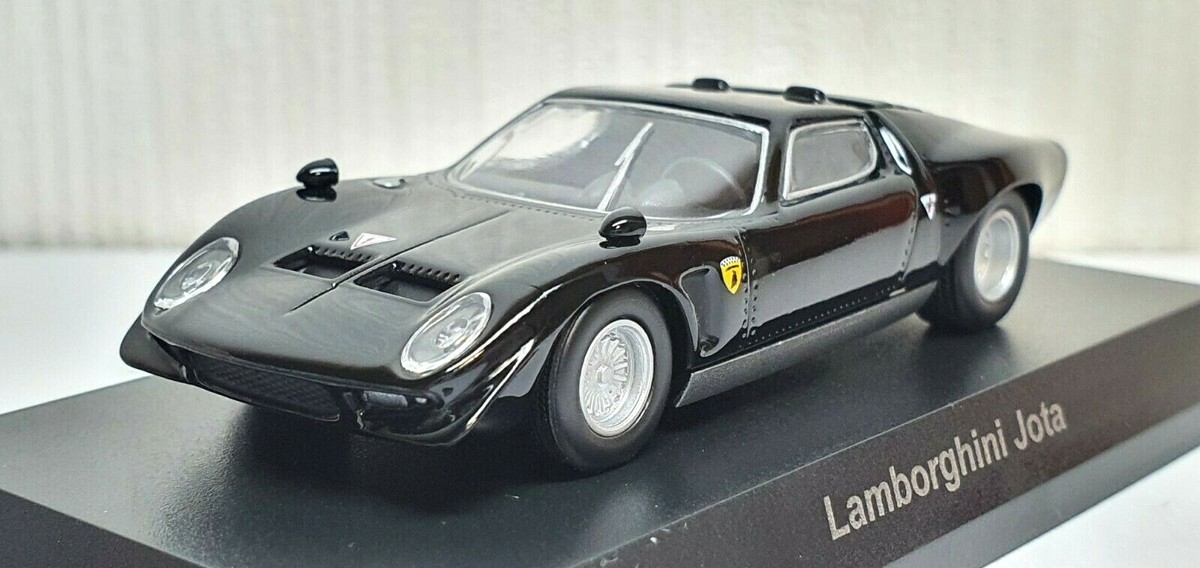 Kyosho Lamborghini Jota ダイキャストモデル Kyosho 1/64 LAMBORGHINI JOTA BLACK diecast car model | eBay