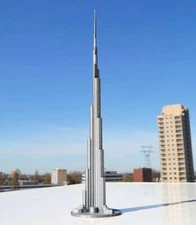 Burj Khalifa - Dubai, UAE Scaled 100% Accurate Model Miniature Tabletop Diorama 