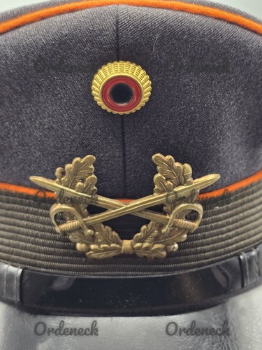 EARLY GERMAN ARMY - PEAKED CAP - FIELD HUNTER TROOP - ORANGE - CODEBA K.G. - 1965 - Picture 4 of 12