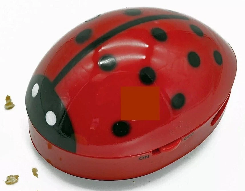 elektrischer Tischstaubsauger Marienkäfer Tischsauger Handsauger Krümmelbürste