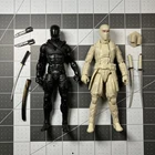 G.I. Joe Classified Origins Snake Eyes #16 Storm Shadow #17 Set Of 2 Hasbro