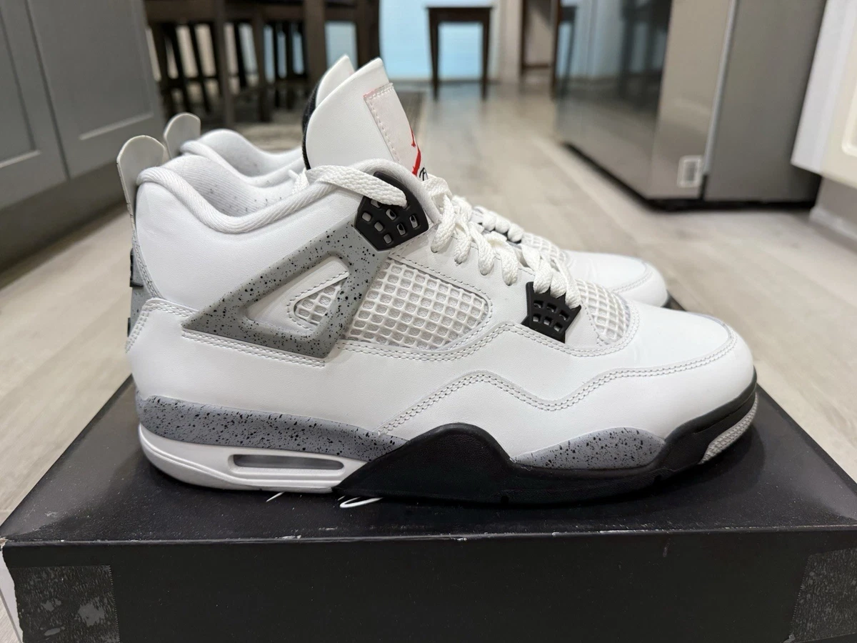 Jordan 4 OG 1989 White Cement for Sale | Authenticity Guaranteed