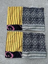 (2) Pottery Barn PB Counterpane Pauline Boyd Night Storm pillow cover 26x16