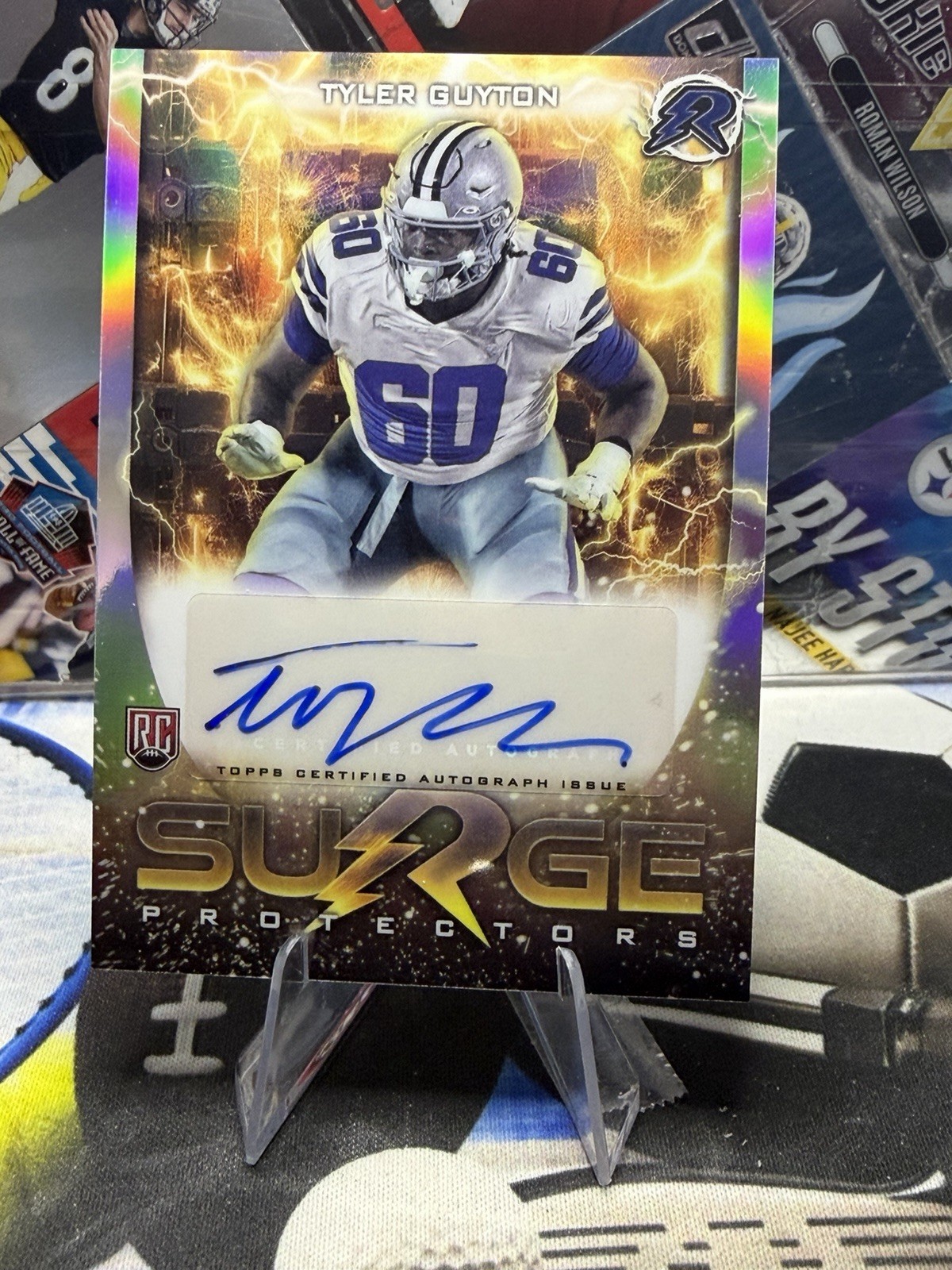 Tyler Guyton 2024 Topps Resurgence #SPS-TG Surge Protectors Signature RC Auto