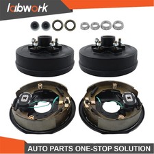Labwork Trailer Hub Drum Kit With 10x2-14 Electric Brakes For 3500 Lbs Axle