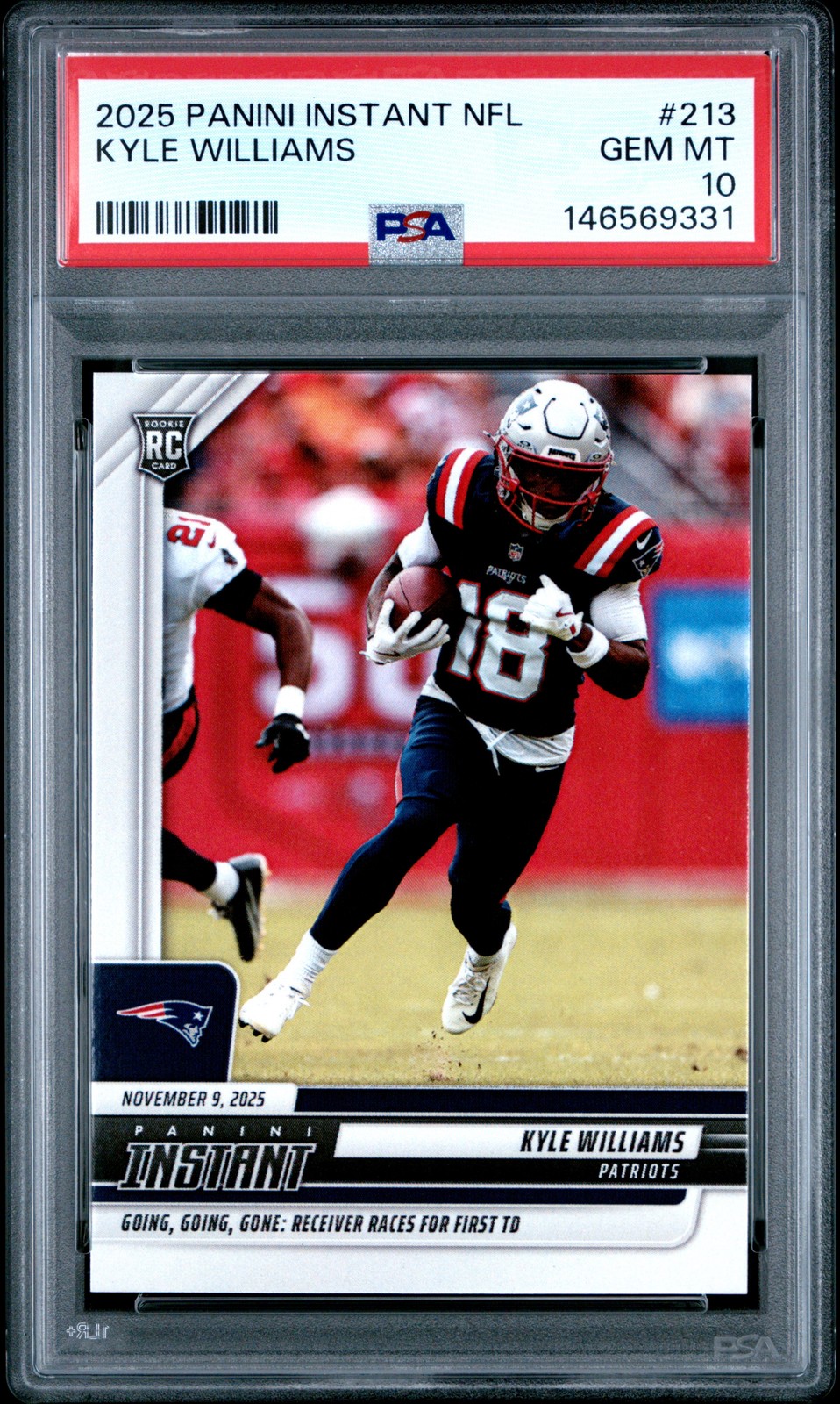 Kyle Williams Panini Instant NFL #213 Base