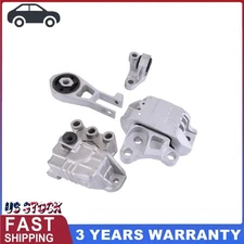 4Pcs Engine Mounts & Transmission Mount Set For 2015-2017 Jeep Renegade L4 2.4L