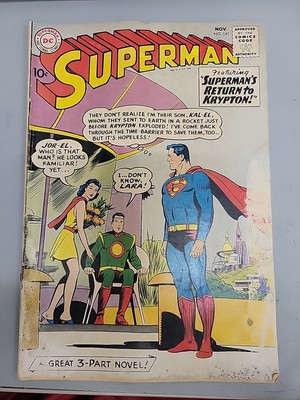 Superman #141  Superman (Origin) Returns to Krypton Jor-El Lara Brainiac